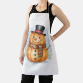 Pumpkin snowman schürze (InSitu)