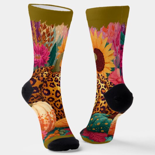 Pumpkin Socken (Gewinkelt)