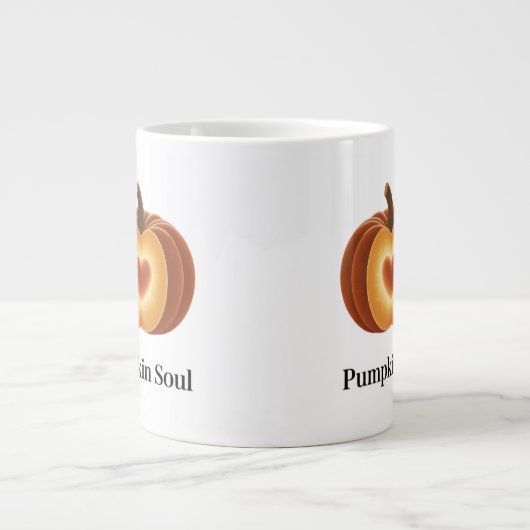 Pumpkin Soul - Autumn Coffee Mug Jumbo-Tasse (Vorderseite)