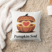 Pumpkin Soul Cozy Fall Pillow Kissen (Decke)