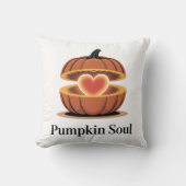 Pumpkin Soul Cozy Fall Pillow Kissen (Vorderseite)