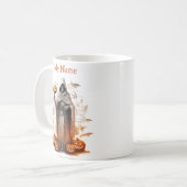 Pumpkin-Soul-Sammler: Halloween-Personalisierter C Kaffeetasse (Vorderseite Links)