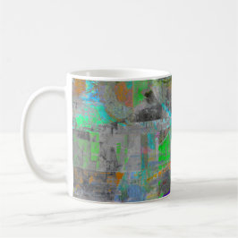 "Pumpkin Spice Abstract" abstrakte Kunst Kaffeetas Kaffeetasse