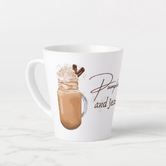 Pumpkin Spice and Jesus Christ Autumn Milchtasse