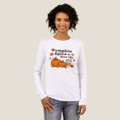 Pumpkin spice and mom life fall lovers Tri-Blend shirt (Vorderseite voll)