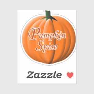Pumpkin Spice Aufkleber