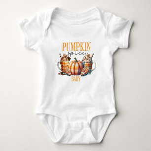 Pumpkin Spice Baby - Fall Baby Strampler