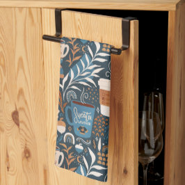 Pumpkin Spice Boho Fall Geschirrtuch