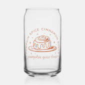 Pumpkin Spice Cinnamon Rolls Dosenglas (Vorderseite)