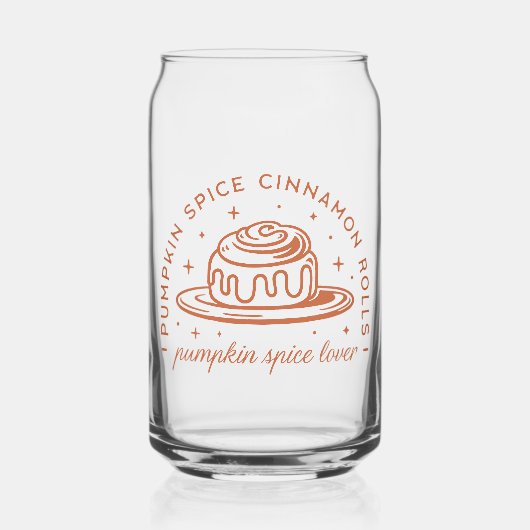 Pumpkin Spice Cinnamon Rolls Dosenglas (Vorderseite)