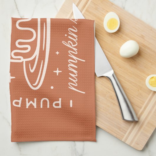 Pumpkin Spice Cinnamon Rolls Geschirrtuch (Viertel Falte)