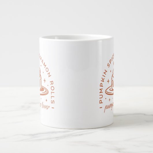 Pumpkin Spice Cinnamon Rolls Jumbo-Tasse (Vorderseite)