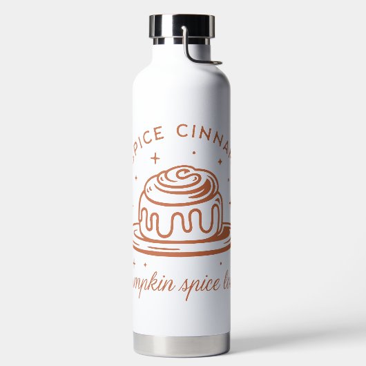 Pumpkin Spice Cinnamon Rolls Trinkflasche (links)