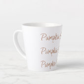 Pumpkin Spice Einfach stilvoll Milchtasse (Linke Ecke)