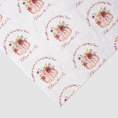 pumpkin spice & everything nice, fall autumn chic seidenpapier (Ausschnitt)