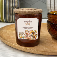 Pumpkin Spice Fall Geburtstagsfavorit