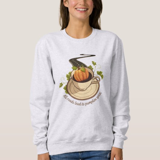 Pumpkin Spice Fall Sweatshirt (Vorderseite)