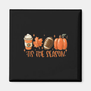 Pumpkin Spice Football Dies ist die Saison Fall Th Magnet
