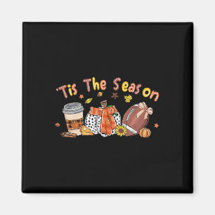 Pumpkin Spice Football Dies ist die Saison Fall Th Magnet