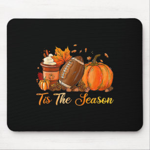 Pumpkin Spice Football Dies ist die Saison Fall Th Mousepad