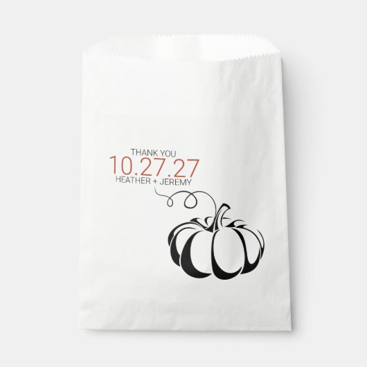 Pumpkin Spice Geschenktütchen (Vorderseite)