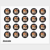 Pumpkin Spice Girl Fall Latte Sticker (Blatt)