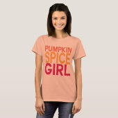 Pumpkin Spice Girl T-Shirt (Vorne ganz)