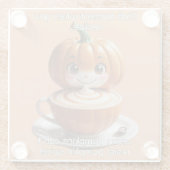 Pumpkin Spice Glasuntersetzer (Rückseite)
