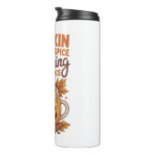 Pumpkin Spice Halloween Thermosbecher (Nach rechts gedreht)