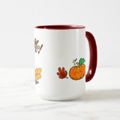 Pumpkin Spice Ich! Tasse 15 oz  (VorderseiteRechts)