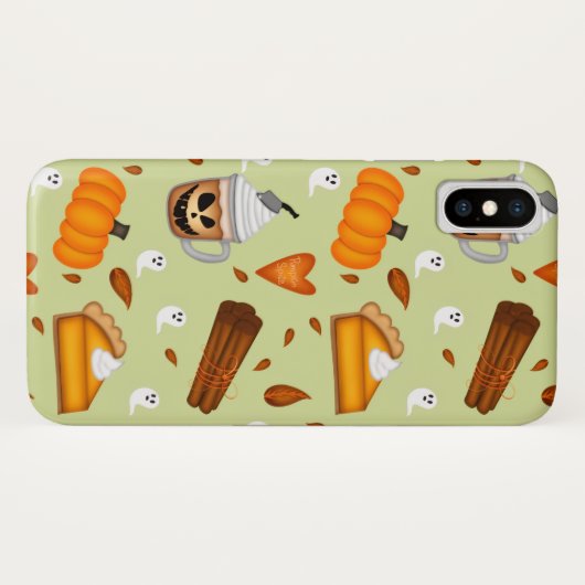 Pumpkin Spice iPhone case (Rückseite (Horizontal))