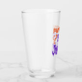 Pumpkin Spice Junkie - Funny Fall Coffee Gift Glas (Rechts)