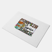 Pumpkin Spice Junkie Fußmatte (Schrägansicht)