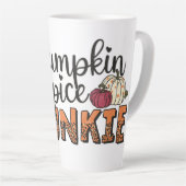 Pumpkin Spice Junkie Latte Tasse (Rechte Ecke)