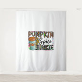 Pumpkin Spice Junkie Wandteppich (Vorderseite)