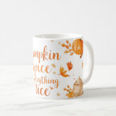 Pumpkin spice kaffeetasse (VorderseiteRechts)