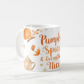 Pumpkin spice kaffeetasse (Vorderseite Links)