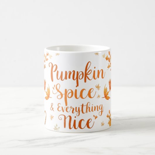Pumpkin spice kaffeetasse (Mittel)
