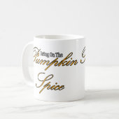 Pumpkin Spice Kaffeetasse (Vorderseite Links)