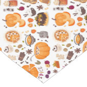 Pumpkin Spice Kurzer Tischläufer (Ecke)