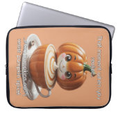 Pumpkin Spice Laptopschutzhülle (Vorderseite)