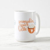 Pumpkin Spice Latte Coffee Tasse (VorderseiteRechts)