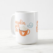 Pumpkin Spice Latte Coffee Tasse (Vorderseite Links)