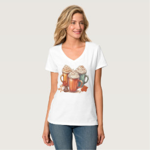 Pumpkin Spice Latte Fall T - Shirt