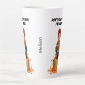 Pumpkin Spice Latte - Frau Sass Milchtasse (Vorderseite)