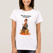 Pumpkin Spice Latte - Frau Sass T-Shirt (Vorderseite)