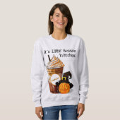 Pumpkin Spice Latte | Hexe | Frauen | Sweatshirt (Vorne ganz)