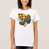 Pumpkin Spice Latte Ladybug T-Shirt (Vorderseite)