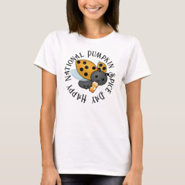 Pumpkin Spice Latte Ladybug T - Shirt
