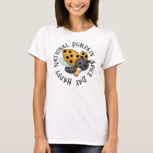 Pumpkin Spice Latte Ladybug T - Shirt